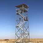 Torre prefabricada Q235 de Forest Fire Lookout Galvanized Steel de la montaña