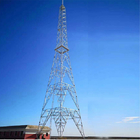 transmisión Legged Q235 del enrejado de la torre del 15m G/M 4